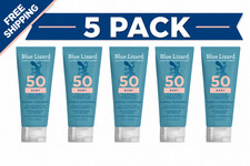 BLUE LIZARD Baby Mineral Sunscreen with Zinc Oxide, SPF 50 5 PACK EXP 12/26