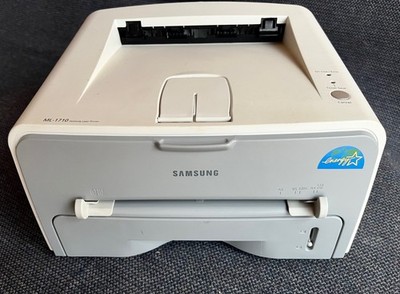 Samsung ML-1710 Monochrome Laser Printer & Two Extra Toner Catridges - Tested