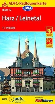 ADFC-Radtourenkarte 12 Harz /Leinetal 1:150.000, reiß- u... | Buch | Zustand gut