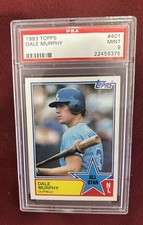 1983 Topps Dale Murphy #401 PSA 9 Braves