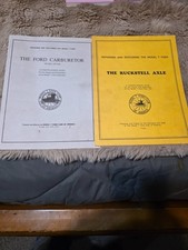 Model T Ford Club Repair Books Carburetor Ruckstell Rear End Mtfca Books