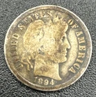 1894-O Barber Dime