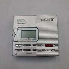 Sony MZ-R90 MiniDisc Recorder Digital Mega Bass Vintage Retrò*Testato e Funzionante*