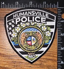Humansville Missouri Police Shoulder Patch
