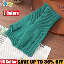 Factory Seconds Cashmere Fingerless Gloves Women Arm Warmers Long Sleeve Mittens