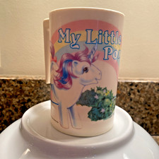Vintage 1984 My Little Pony Kids Plastic Cup
