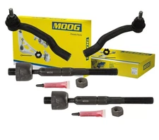 MOOG Front Inner & Outer Steering Tie Rod End Kit 4 PCS For 12-17 Toyota Camry