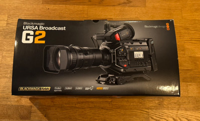 Blackmagic Design URSA Broadcast G2 6K Digital Cinema Camera w/ B4 Lens Adapter
