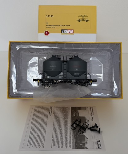 Brawa Spur 0 37101 Staubbehälterwagen der DB | Zustand: Gebraucht