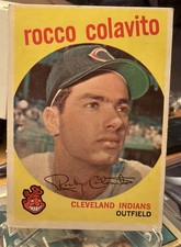 1959 Topps #420 Rocco Colavito Ex/VG