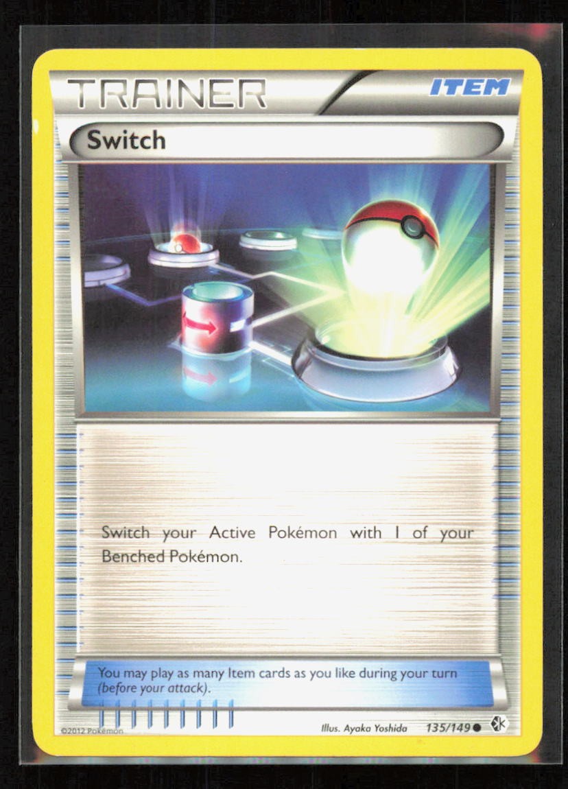Switch Black and White 104/114 Common 2011 Item Kent Kanetsuna MP