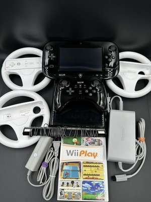 Nintendo Wii U Bundle 32GB Console WUP-101 + Gamepad/Controller Very Clean Works