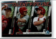 2017 BOWMAN MEGA BOX MOJO FLAHERTY/BADER/VALERA CARDINALS