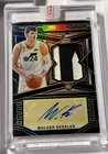2022 Panini Obsidian Walker Kessler Rookie Patch Auto 10/10 RC #228 Lakers