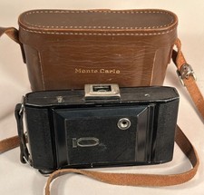 Monte Carlo Folding Camera and Leather Case