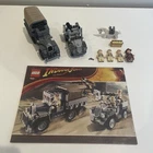 LEGO 7622 Indiana Jones Race for the Stolen Treasure – Complete with Manuel