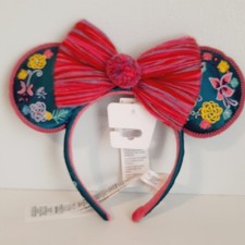 Disney Parks Encanto Minnie Mouse Ears Headband From Disneyland NWT