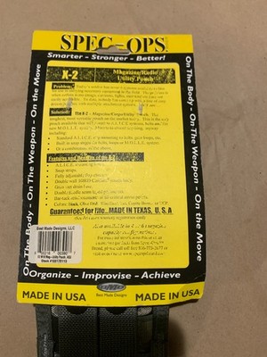 Spec Ops Brand Double Magazine Pouch / Utility Pouch | eBay