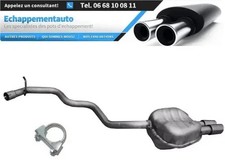 Skoda Superb II 1.8 TSi (2008–2015) Hinterer Schalldämpfer Auspuff