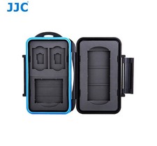 JJC MC-STCX6 Memory Card Holder case fits for 1 SXS, 1 CF, 2 SD, 2 MSD Card