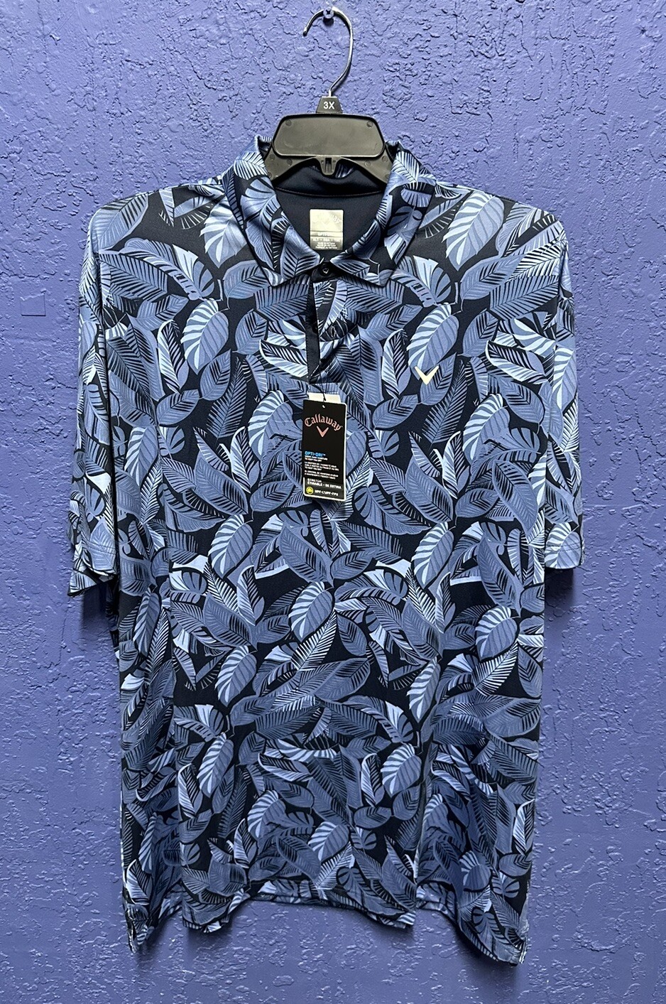 Callaway OptiDri Peacoat Men’s Golf Polo Shirt Size XLT CGKSDG5XRT eBay