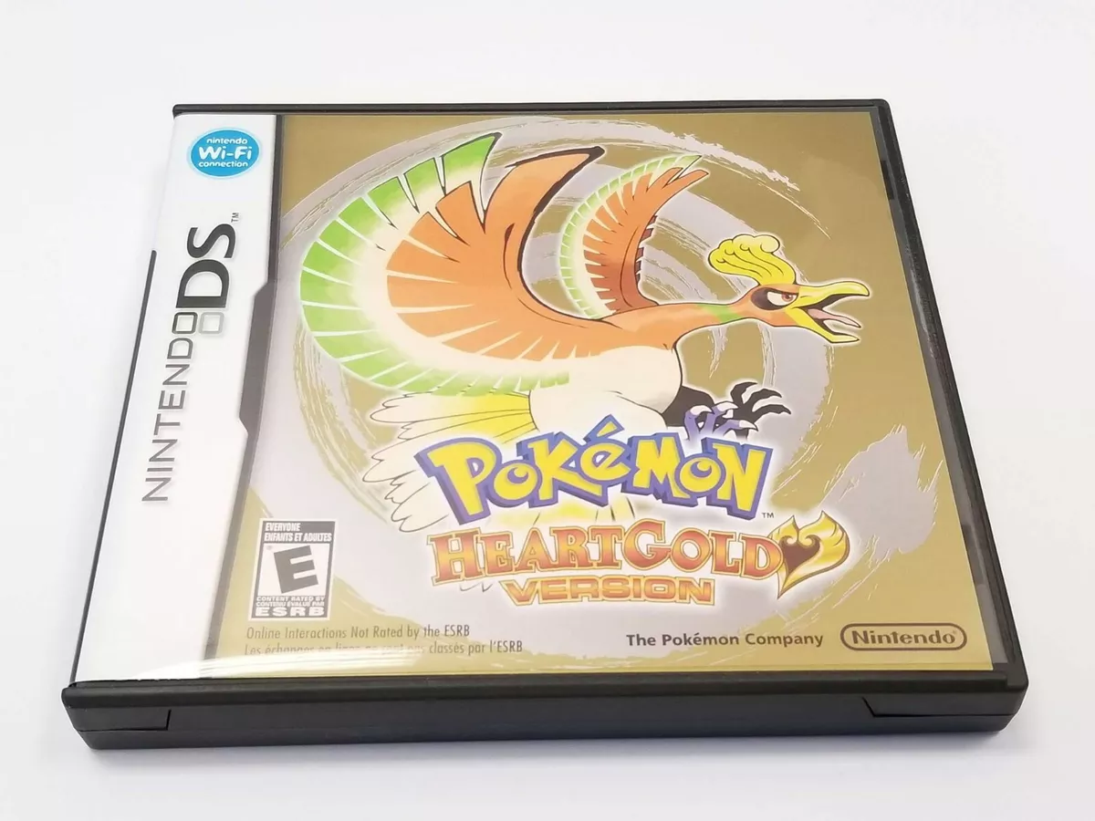 AUTHENTIC Nintendo DS POKEMON Big Box Heart Gold Version (No Game Box Only)