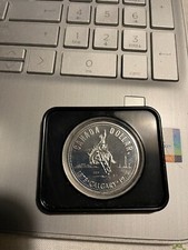 Dollaro CANADESE 1975 COMMEMORAZIONE 100 ANNI CALGARY. MONETA FIOR DI CONIO 