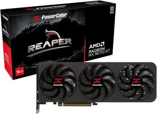 PowerColor RX 9070XT Reaper 16GB RX9070XT 16G-A retail - 16.384 MB - GDDR6 (RX90