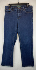 LRL Lauren Jeans Co. Ralph Lauren Straight Leg Medium Wash Jeans Sz 12P 324 