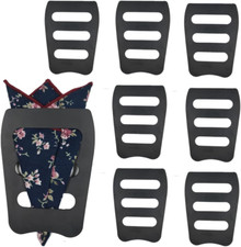 Pocket Squares Holder, Accessories for Men Square Scarf, Suits, Tuxedos,Vests an