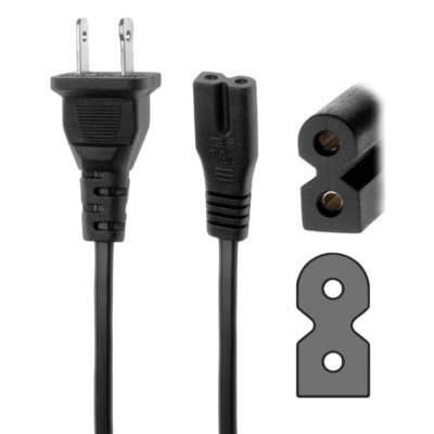 6Ft AC Polarized Power Cord Cable Lead for Panasonic Technics