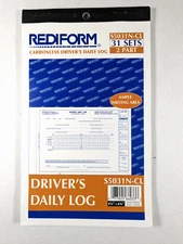 Rediform Carbonless 2-part Driver's Daily Log Book - 2 Part -S5031N-CL