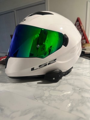LS2 Stream Evo motorcycle helmet w/ bluetooth