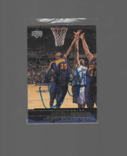 ERICK DAMPIER GOLDEN STATE WARRIORS AUTOGRAPHED BASKETBALL CARD