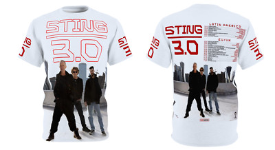 Sting 3.0 Tour 2025 Poster Tour Date 3D T Shirt Gift For Fan AD06
