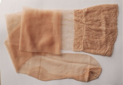 echte Nylons Nylonstrümpfe 15 den Gr. XL OVP Hautfarben
