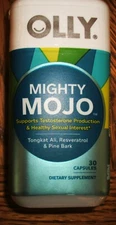 Olly Mighty Mojo Resveratrol Pine Bark-  30 Capsules - SEALED Exp: 11/2025
