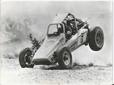 VW DUNE BUGGY BAJA 1000 RACE c.1970s PUBLICITY B/W PHOTOGRAPH