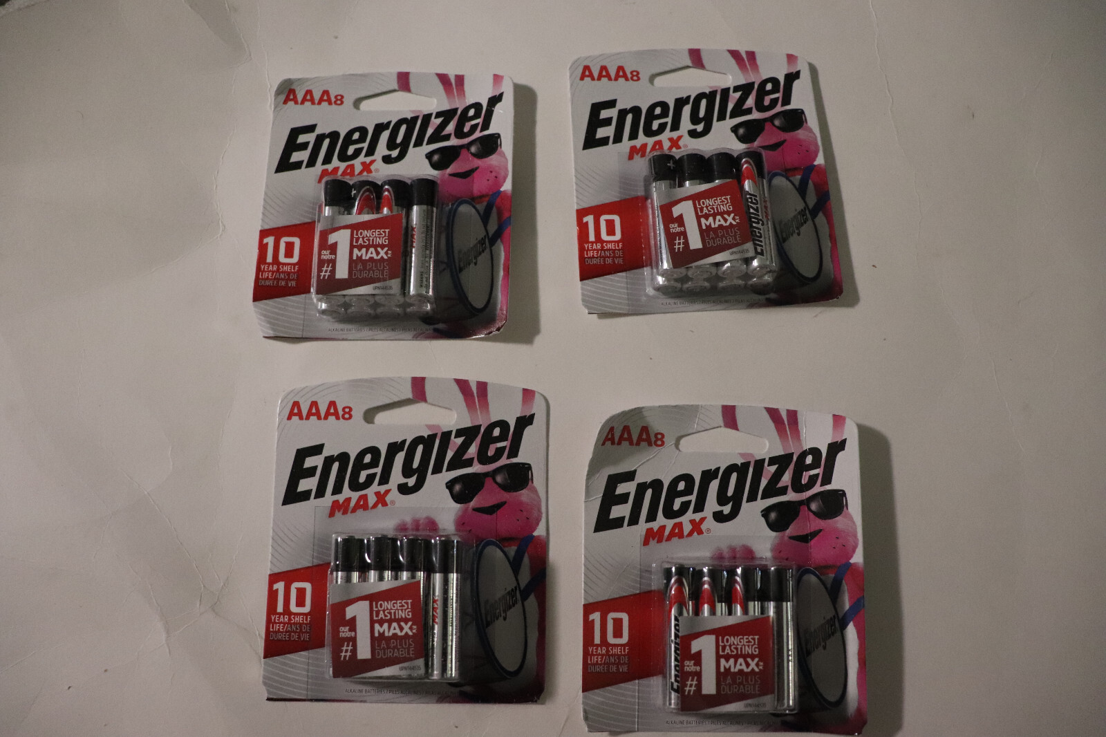 Energizer AAA batteries, Max Triple A Alkaline, 8 Count (Bundle of 4)-image
