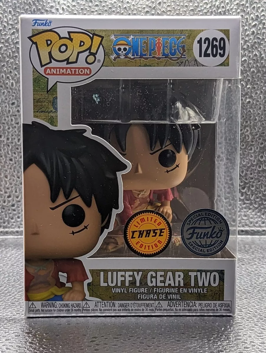 Funko Pop! One Piece Luffy Gear Two Special Edition Sticker.