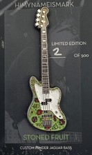 Hi My Name Is Mark Stoned Fruit Pin Mark Hoppus Bass Pin /500 Blink 182