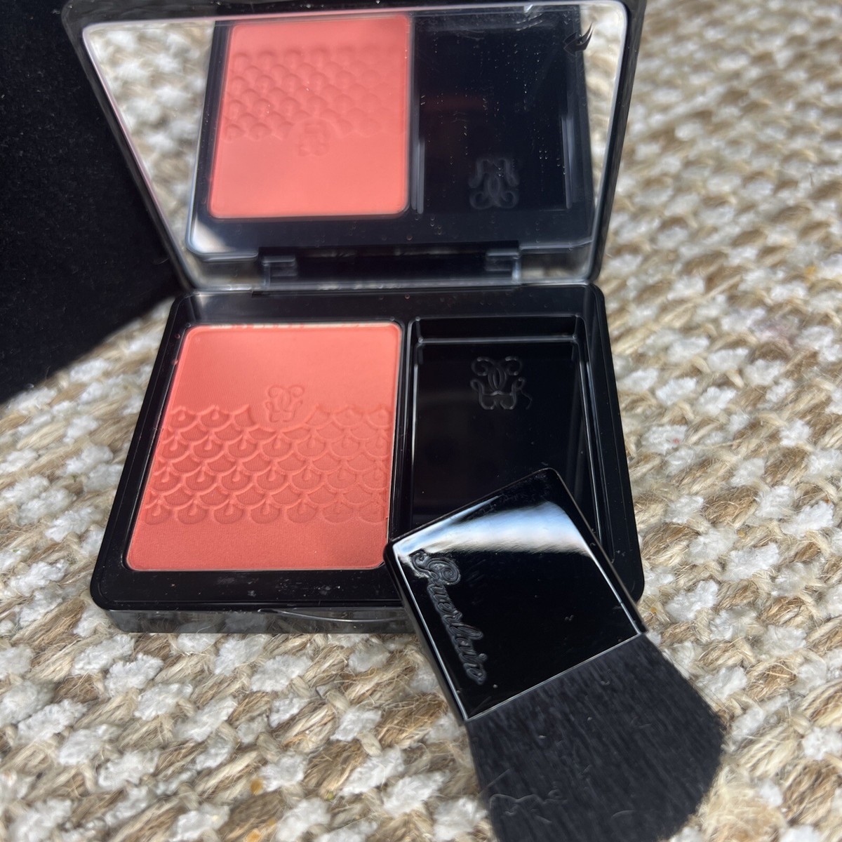 Guerlain Rose Blush with Pouch - 04 Crazy Bouquet - 0.22 oz. NUB