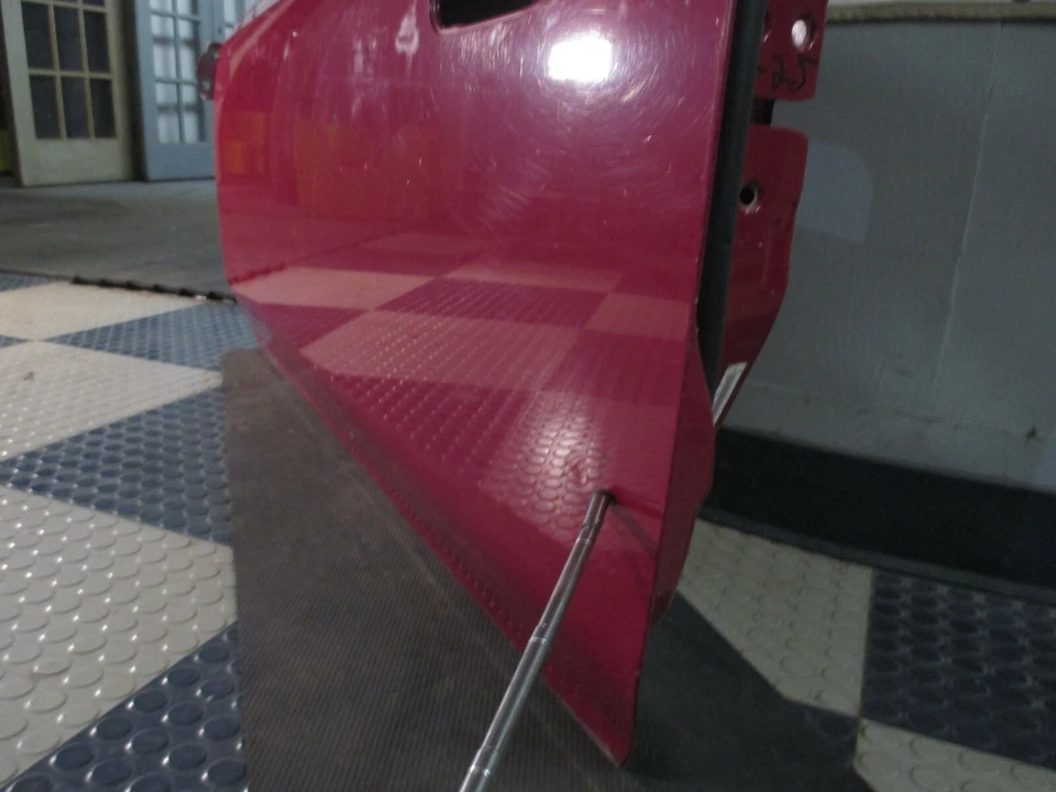 1999 Honda Prelude Driver Left Side Door Shell FLAW (R-81 Red) Foto 3 de 4