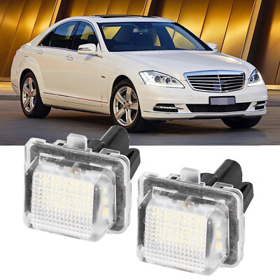 für Mercedes-Benz S-Klasse Limo. W221 Bj. 2010-2013 LED Kennzeichenbeleuchtung