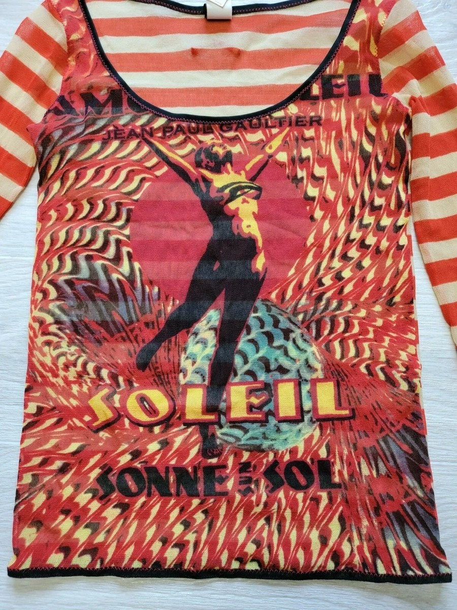 Authentic Jean Paul Gaultier JPG 90's Amour Au Soleil Mesh Authentic Jean Paul Gaultier JPG 90's Amour Au Soleil Mesh