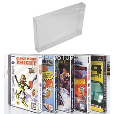 2x Box Protectors For SEGA CD/SATURN/PS1 LONGBOX Video Games Custom Cases CIB