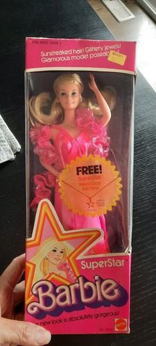 Barbie Superstar 1977 NRFB - Mattel, Collection, Taiwan, Neuve En Boîte