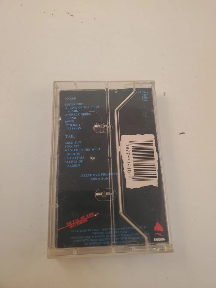 Alex Masi - Attack Of The Neon Shark (Cassette Tape - 1989 - Enigma 7-73410-4) Foto 2 de 3