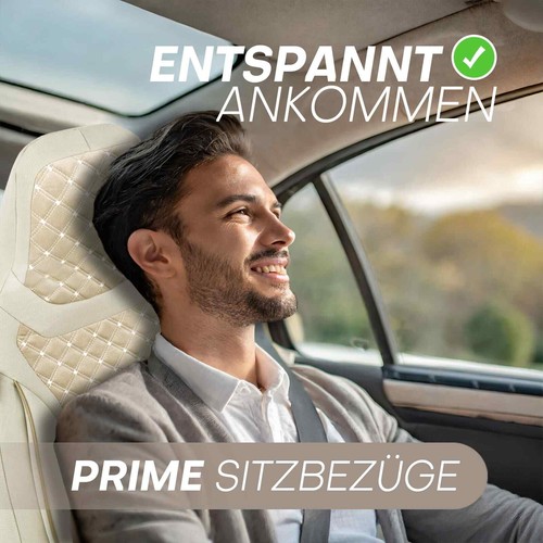 Fundas de asiento de coche Prime adecuadas para Iveco Iveco Daily 7 a partir de 2020 (beige) | NUEVO - Imagen 12 de 12