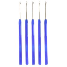 5 Pieces Pulling Hook Needle Tools for Micro Ring Extensions